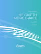 He Giveth More Grace P.O.D cover